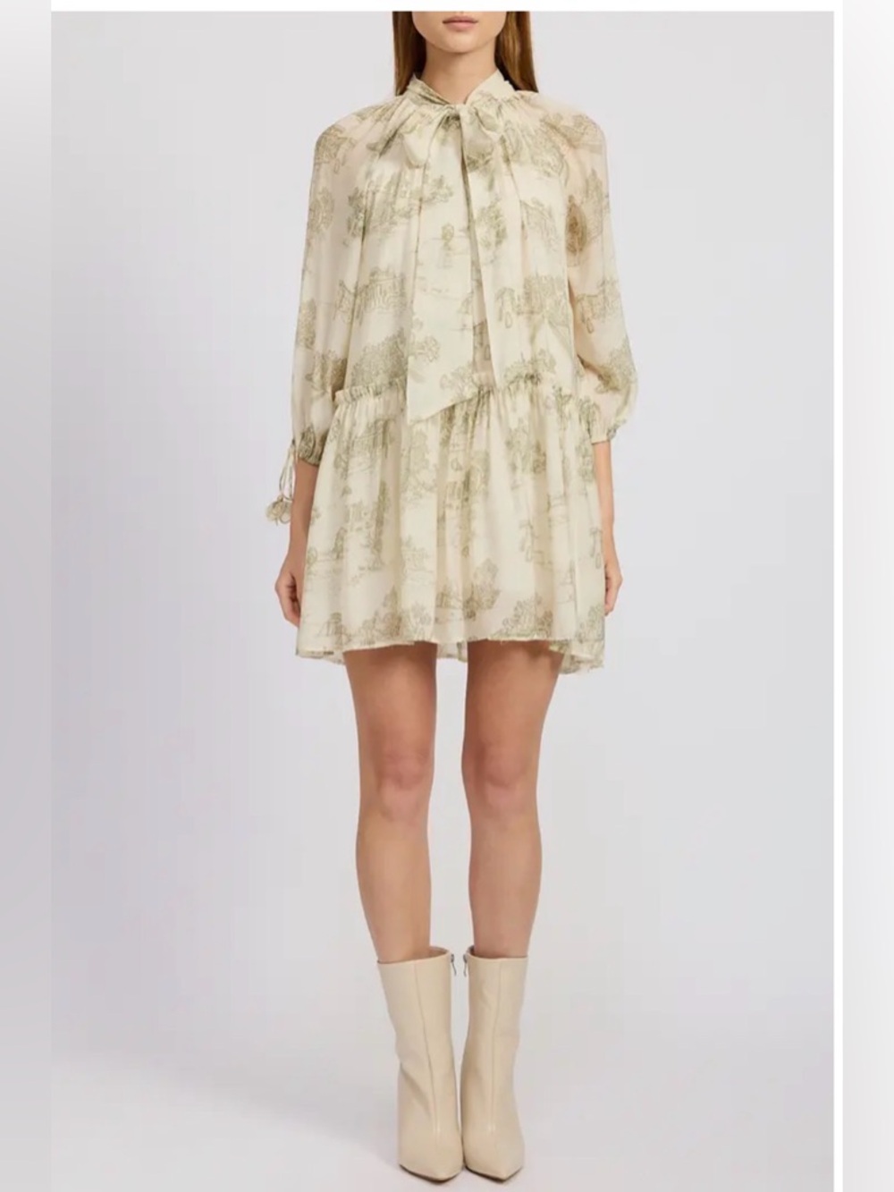 En Saison Leighton Toile Minidress